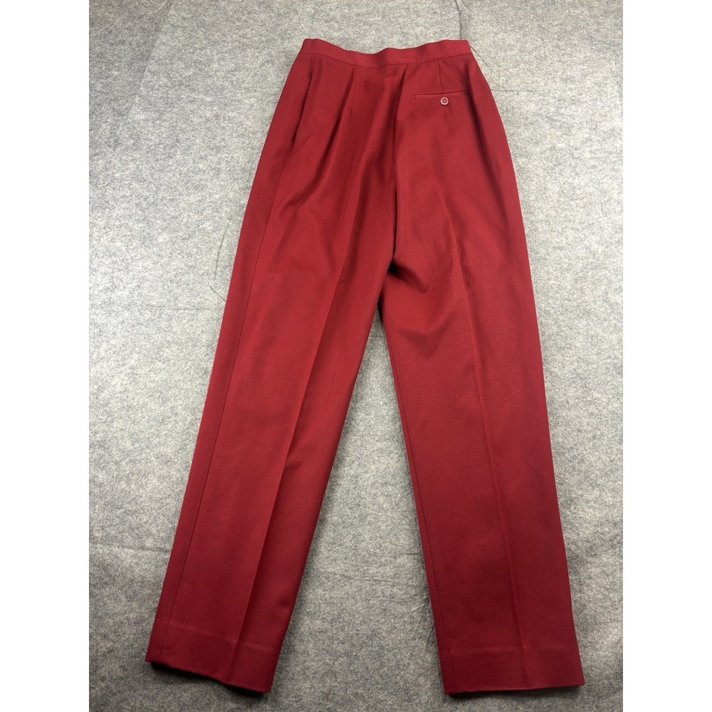 VTG Jones New York Women's‎ 6 Taper Dress Wool Pants Pleated High Rise Lined SEE